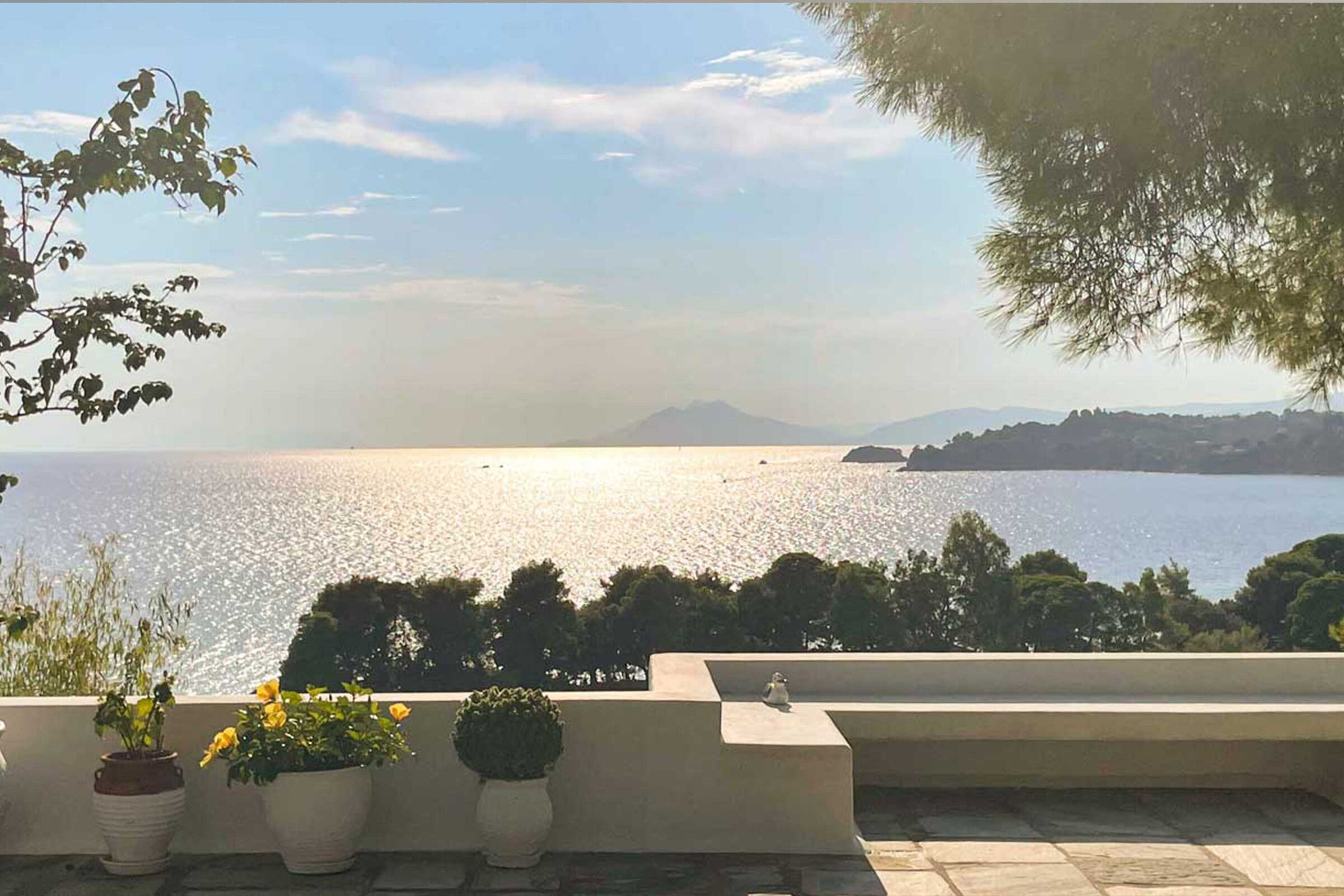 Villa Aglaia with sea view